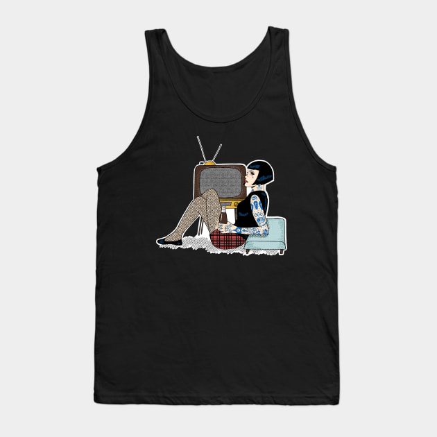 Static Age Tank Top by HEcreative